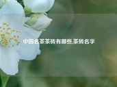 中国名茶茶砖有哪些,茶砖名字