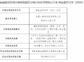 农银人寿商洛中心支公司被罚11.4万元：因编制虚假的报告、报表、文件、资料等违法违规行为