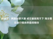 杨德龙：两融余额大增 成交量居高不下 预示着后市行情依然值得期待