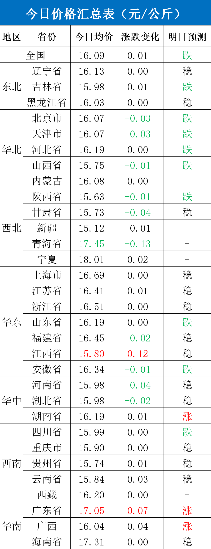 每日猪讯11.19