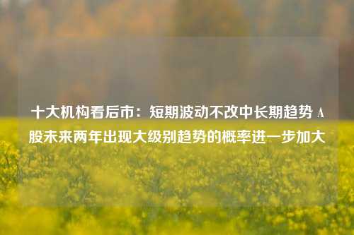 十大机构看后市：短期波动不改中长期趋势 A股未来两年出现大级别趋势的概率进一步加大